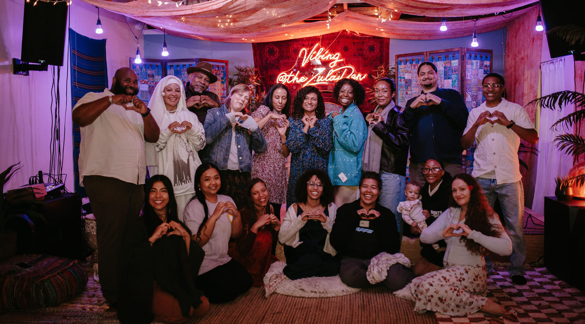 Heart Center retreat moment