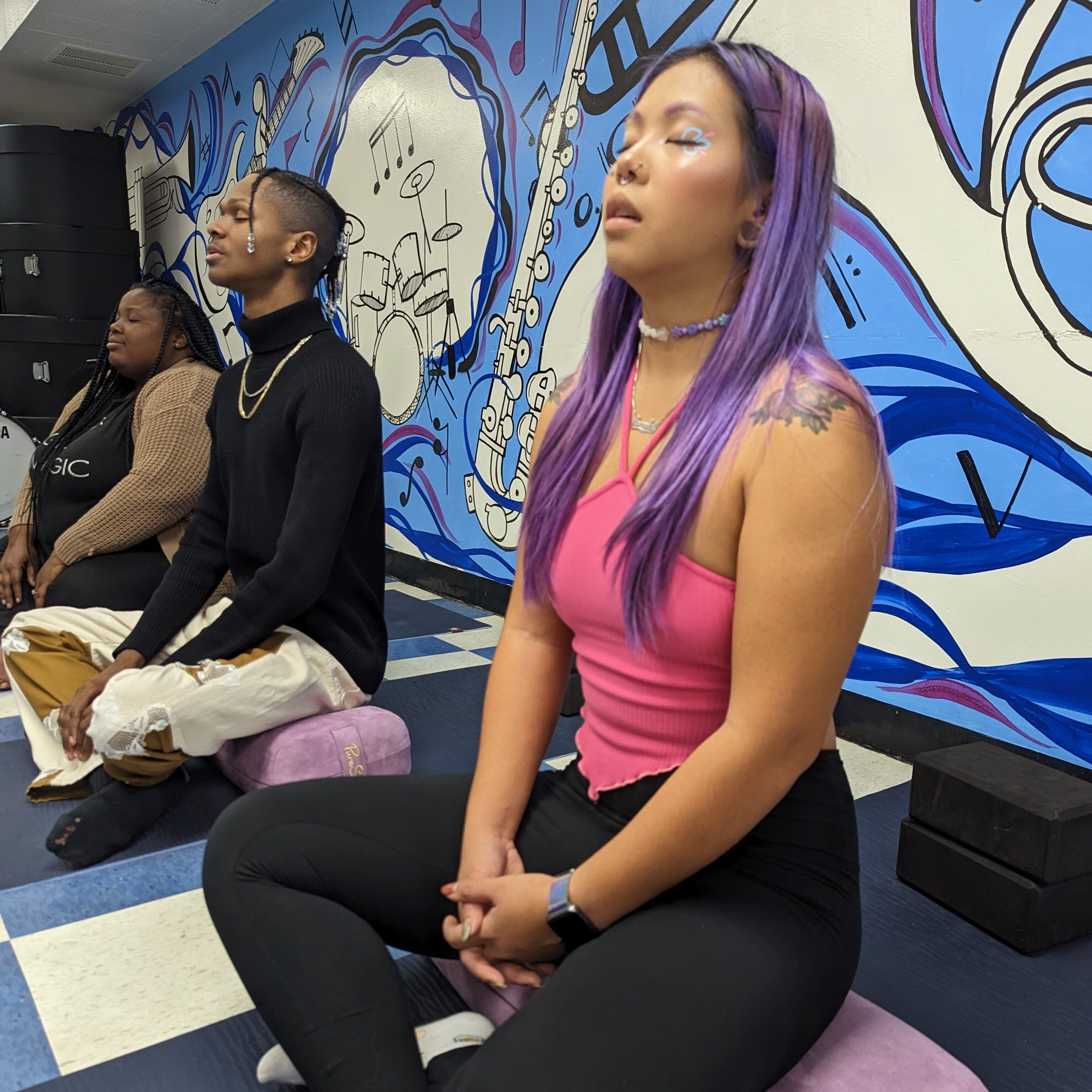 Monthly team wellness session